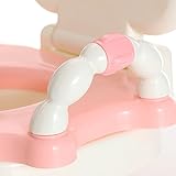 Feven 3-in-1 Töpfchen / Reisetoilette für Jungen, Mädchen in Entendesign, umwandelbar von Töpfchen zu Schemel, abnehmbare Teile, transportabel, leicht zu reinigen, praktisch für Eltern und Kleinkinder - 4
