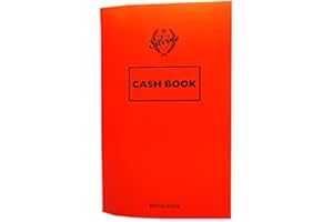 Silvine Cash Book - 68 Page Notebook - Four Column Analysis - 160mm x 100mm