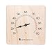 Produktbild Lantelme Sauna Holz Kiefer massiv Thermometer Bimetall Saunathermometer Analog