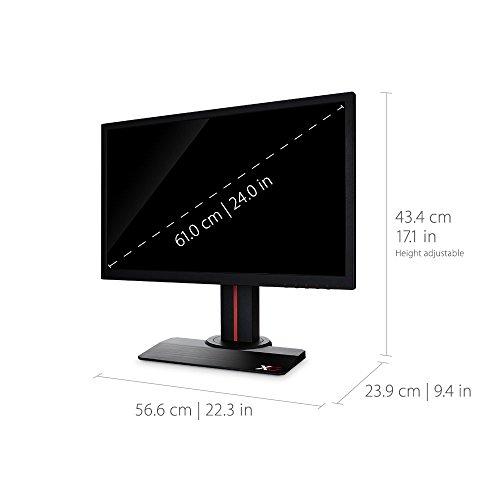 ViewSonic XG2402 - Monitor 24  Gaming Profesional Full HD TN  1920 x 1080  144Hz  1ms  FreeSync  350 nits  Altavoces  DVI 2 HDMI DP 2 USB  Low Input Lag   Color Negro Rojo reviews ViewSonic XG2402 - Monitor 24  Gaming Profesional Full HD TN  1920 x 1080  144Hz  1ms  FreeSync  350 nits  Altavoces  DVI 2 HDMI DP 2 USB  Low Input Lag   Color Negro Rojo
