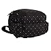 LCY Perfect Pockets Backpack Baby Changing Bag Black Dots