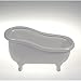 Produktbild Dekoobjekt, Schale Badewanne, Keramik, weiß glasiert, 25x14cm, Casablanca