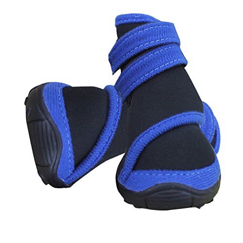 Preisvergleich Produktbild 4 Stück Hundeschuhe, wasserdicht, rutschfest und bequem