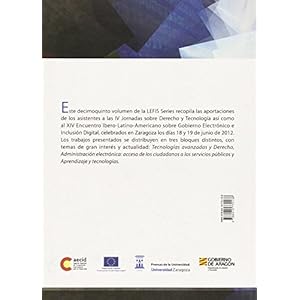 Derecho y tecnologías avanzadas (Lefis Series)