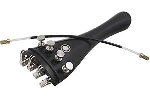SHARPLACE Violin Saitenhalter und Violine Feinstimmer Tailgut für Violine Geige