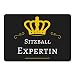 Produktbild Mousepad Sitzball Expertin schwarz