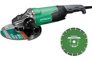 HITACHI HIKOKI 93124166B - Amoladora 230 mm 2,200 W + disco diamante G23SW2W7