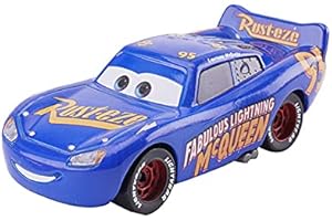 SuoSuo LZWJD Pixar Cars 2 3 Cars Collection Lightning McQueen Jackson Storm Ramirez 1: 55 Diecast in Lega di Metallo Giocattolo Modello per Bambini Regalo per Bambini (Colore : McQueen 4.0)