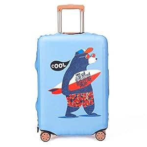 Copri Valigia Elastico DOTBUY - Taglia XL (30-32 Pollici) - Blu, Lavabile, Antigraffio E Antipolvere - Foto 7