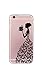 Produktbild Neue Modelle TPU Silikon Schutz Handy Hülle Case Tasche Etui Bumper für Apple iPhone 6 6S - Henna Series Apple Butterfly Girl