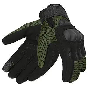 Royal Enfield Rambler V2 Riding Gloves Olive & Black L (RRGGLN000018)