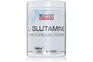 Medi-Evil Nutrition L Glutamine Powder, 500g, Digestive and Immune Support