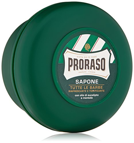 Proraso Shaving Soap, Eucalyptus & Menthol, 5.2 oz (150 ml), New Formulation