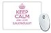 Produktbild Pink Keep Calm und Love Sauerkraut Mauspad TXT 2944