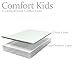 Comfort Kids 126 x 62.5 x 10 cm Luxury Foam Cot Mattress (And Also Fits Mamas & Papas Cotbed Size 300 127 x 63)