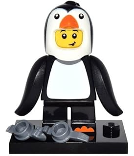 lego penguin girl snow hut