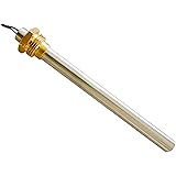 Easyricambi - Candeletta Accensione Stufa Pellet 300W, Diametro 9,9mm e Lunghezza 140mm (150mm Totali) Filettatura 3/8" Gas, 