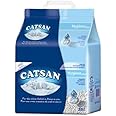 Catsan Hygiene Non-Clumping Cat Litter 20L (Pack of 4) – Low Dust White Granules with Odour Protection, Absorbent Litter for Indoor Cats, Long-Lasting Freshness and Hygiene, 80L Total