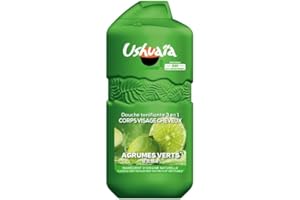 USHUAIA Ushuaïa Douche Tonifiante 3 en 1 aux Agrumes Verts d'Italie 280ML