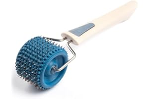 LYRIN24 Dr.Lyapko Roller for Face, Facial Massager - Face Massage Roller - Anti-Ageing Massage Roller Light Blue Needle Roller - Massage Tool, Relaxation Roller, Acupuncture, Hedgehog Roller