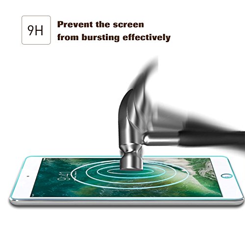 IPad Pro 10,5 Zoll Gehärtetes Glas Displayschutzfolie, JOTO iPad Pro 10.5″ Glas Display Schutzfolie Schutzfolie 0.33 mm Abgerundeter Rand Echtes Glas Display Schutz für Apple 10.5 Zoll iPad Pro 2017(2 Packung) - 4