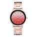 Produktbild 2019 Neue Ankunft!!! LSAltdTemperament Fashion Rose Gold Steel Belt Gradient Watch Ladies Diamond Men and Women Gift Quartz Watch.