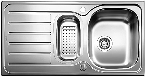 Blanco Lanis 6 S Küchenspüle, Edelstahl Bürstfinish, 516049