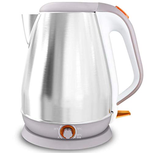 38C Youth CC Bouilloire Acier noxydable 2 litres Filtre Anti-calcaire Enroulement de cble Indicateur Lumineux Arrt Automatique Protection Contre a surchauffe 1000 Watts
