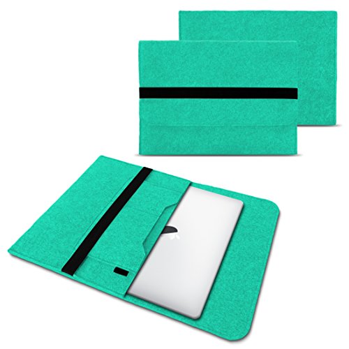 NAUC Laptop Tasche Sleeve H  lle Schutztasche Filz Cover f  r Tablets und Notebooks Farbauswahl kompatibel mit Samsung Apple Asus Medion Lenovo  Farbe
