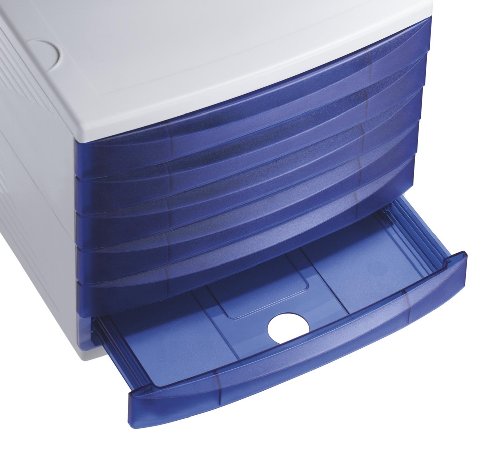 Rotho 10810Mk000 Quadra - Caj  n Archivador de Oficina  6 Cajones  A4  color gris