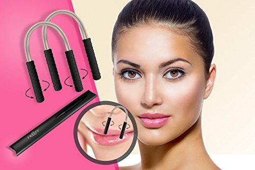 Tweezy -  Original Multi Award Winning  Facial Hair Remover -  Featured in Cosmopolitan, Marie Claire, Sunday Times and Recommended by Pixiwoo. No Need for Waxing, Threading, Tweezers, Laser or Chemical Treatments. Intuitive to Use.