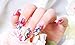 New Nail Art Acrylic Carving Pen NO.8 Crystal Brush Powder Tool Pink