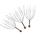 Produktbild ROSENICE Kopfmassage 3pcs Handtherapeutischer Kopf Scratcher Stahldraht Kopfmassager mit hölzernem Handgriff für Hauptfrühling Entlastung und Entspannung