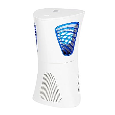 Fochea Anti-moustique Fochea Lampe Anti-Moustiques Piège à Insectes Volants avec Ventilateur Aspirateur sans Radiation Non Toxique Répulsif Insectes Volants, Destructeur de Moustique 17.6*17.6*31.4cm pour 40 m²