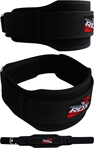 RDX Neopren Fitness Gewichthebergürtel Crossfit Gym Trainingsgürtel Bodybuilding Krafttraining - 4