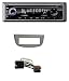 Produktbild Blaupunkt Helsinki 220 BT CD MP3 USB Bluetooth AUX Autoradio für Renault Twingo (2007-2012) - beige-grau