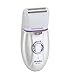 XINCARE 2 in 1 Rechargeable Women Epilator Electric Depilation Remover Hair Removal Lady Shaving For Bikini Line Face Leg Body Trimmer Shaver - Purple