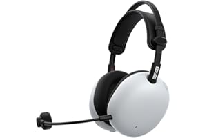 Sony INZONE H9 II Bezprzewodowe słuchawki gamingowe z NC dostrojone z Fnatic, 360 Spatial Sound, mikrofon z redukcją szumów AI, bateria na 30 godzin, lekki, Bluetooth/LE/2,4 GHz/przewodowy, PC, białe