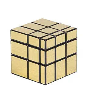Adichai 3X3X3 Mirror Magic Cube Shengshou (Gold)