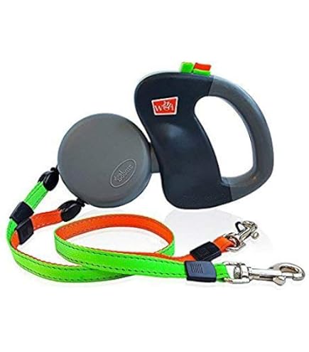 Guinzaglio Per Cani Allungabile Flexi Guinzaglio Doppio Retrattile EBTOOLS - Per Cani E Gatti, Corda Riflettente, 3 Metri Guinzaglio Per Cani Doppio