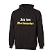 Ich Bin Dortmunder - Ein Leben lang mit Rückendruck Lightweight Hooded Sweat (078.038) (L)