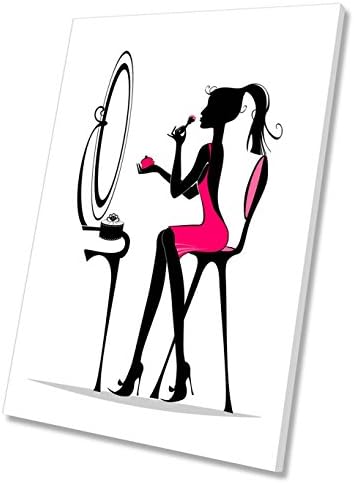 canvasINK Fashion Beauty Makeup Salon CANVAS WALL ART Framed Print 20 x 30 inch