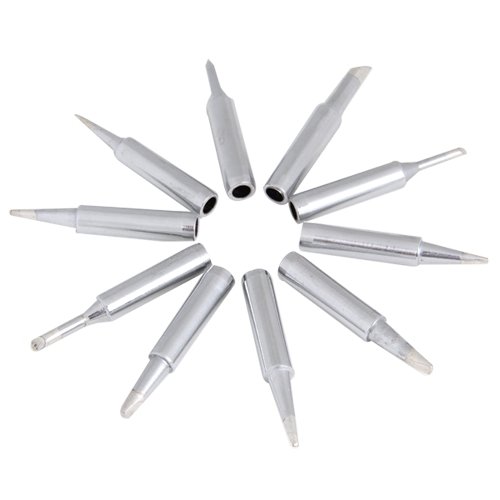 fitTek 10X Lötspitze Ersatzlötspitze f Hakko Lötstastion 852D+ - 2