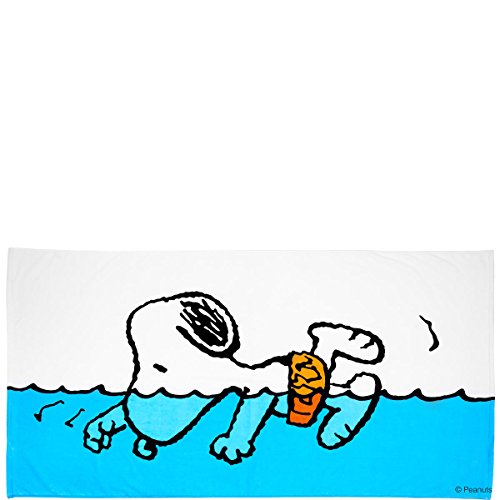 BUTLERS PEANUTS Handtuch Snoopy- Badetuch - Baumwolle - 180x90 cm