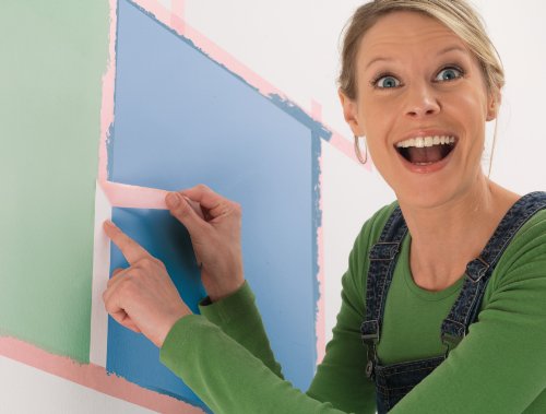 Tesa Precision - Cinta de pintor 25 m x 25 mm color rosa