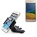 Price comparison product image K-S-Trade CD slot Smartphone Holder for Lenovo Moto G5 Dual-SIM, black car holder mount for car radio bracket