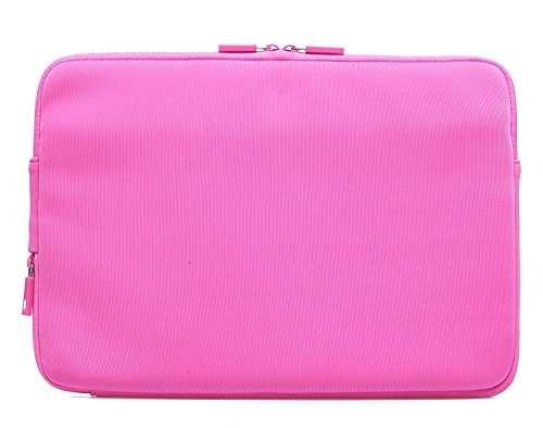 WIWU Neopren Notebook Hülle für Macbook Pro Retina 15,4 Zoll Display Wasserdicht Computer Tasche / Tablet Beutel Stoßfest Schutzhülle Klassik Stil (Pink, 15 Zoll) - 2