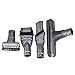 Produktbild Hunpta Tool-Kitfür Dyson DC3 DC4 DC5 DC6 DC7 V6 Vakuum Hoover Spalt Treppe & Pinsel abstauben (Schwarz)