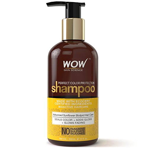 WOW Perfect Color Protection Shampoo - No Parabens, Sulphates & Silicones - 300 ml RS.199 (50.00% Off) - Amazon