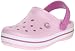 Crocs Crocband, Unisex-Kids' Clogs - Ballerina Pink/Wild Orchid, 8/9 UK Child (24-26 EU)